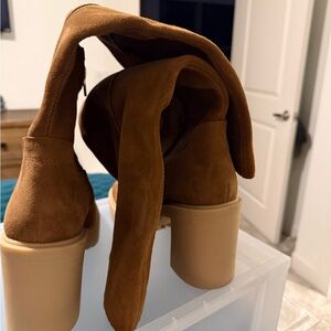 Dolce Vita Brown Heeled Boots